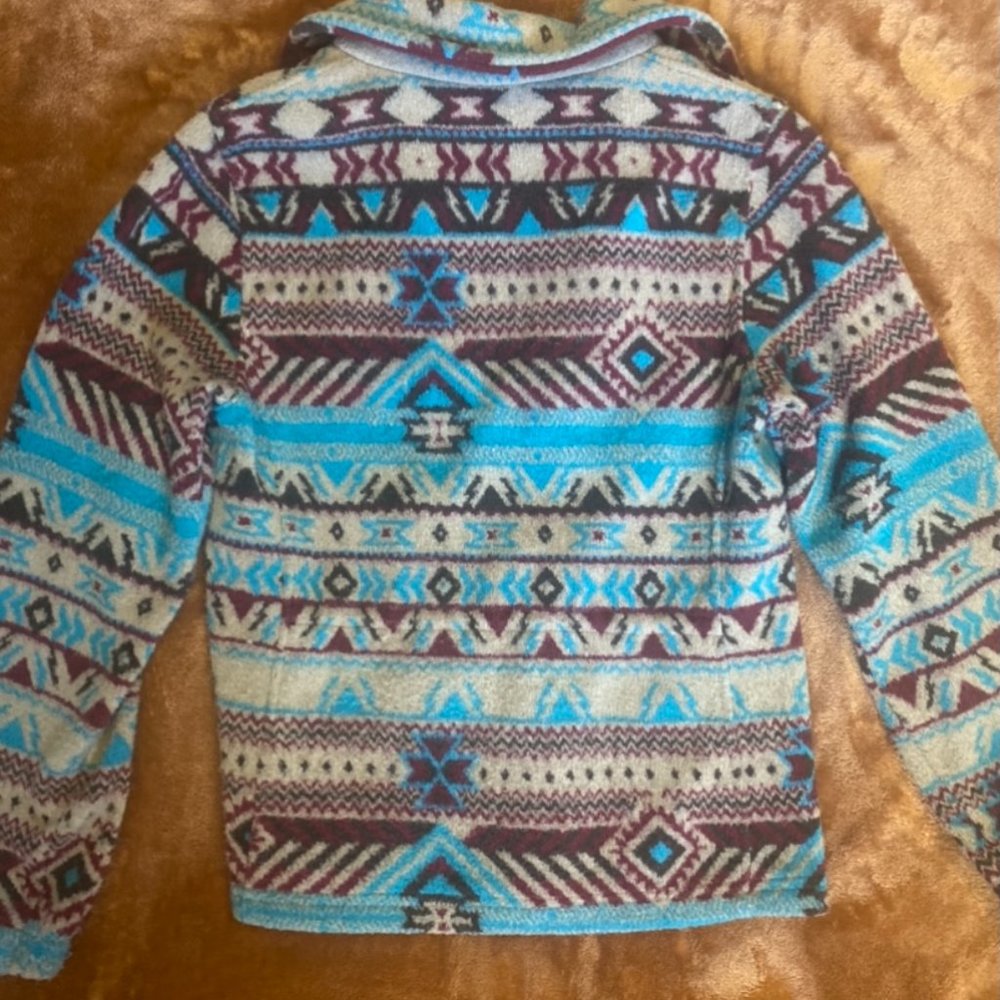 Rustic Mountain Patterned Jacket - image 3